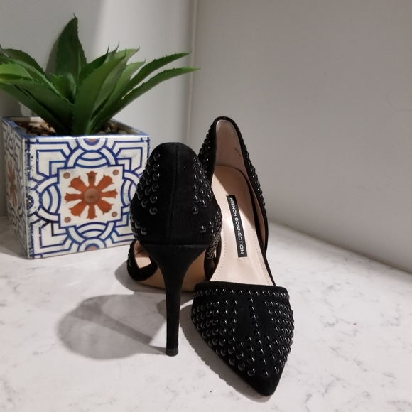 👠FRENCH CONNECTION BLACK HEELS - Picture 8 of 8